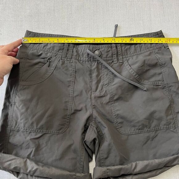 The North Face Hiking Camping Outdoor Gray Size 4 Adjustable Shorts Bermuda - Picture 6 of 8